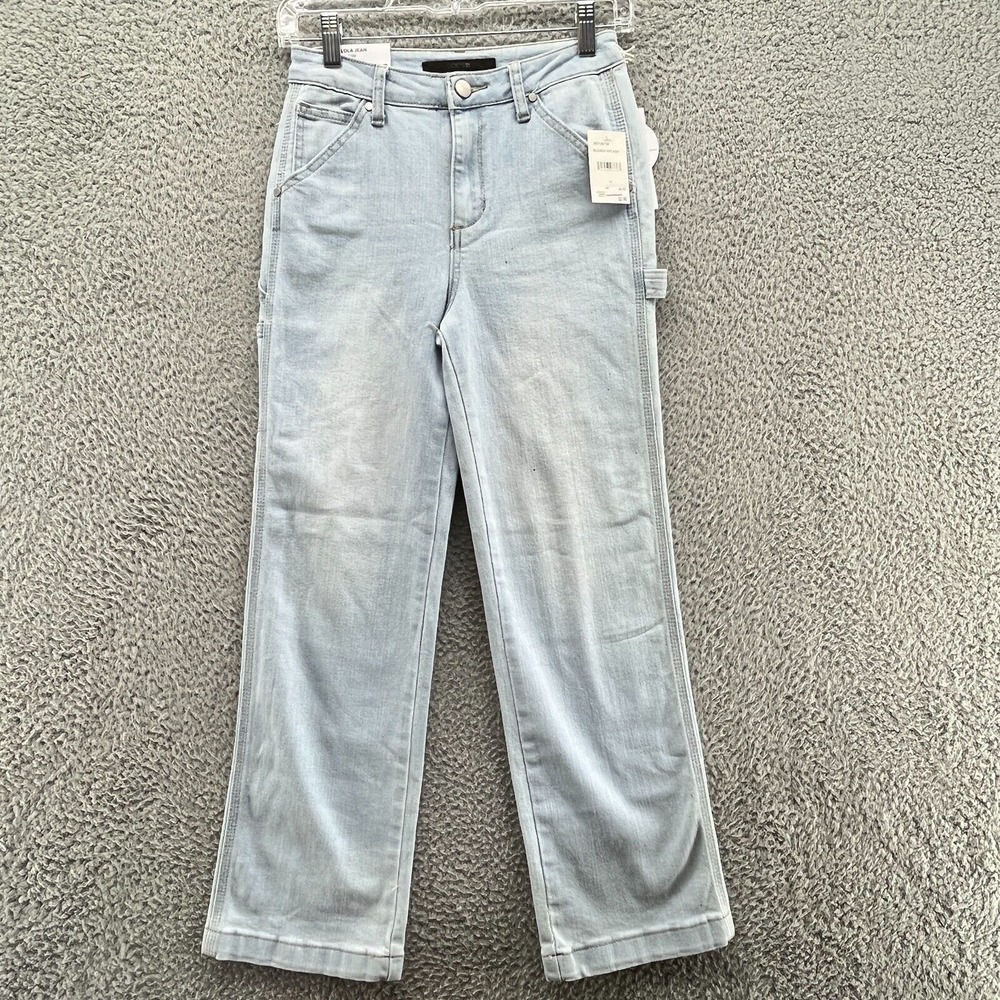 Joe's Lola Pants Womens 16 Blue High Rise Crop New $44 FLAW!!